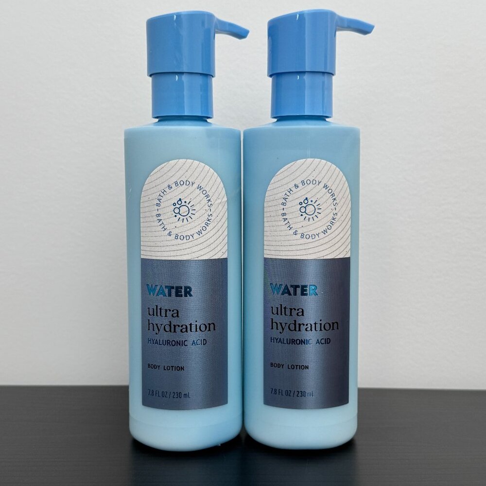 Bath & Body Works Water Ultra Hydration Body Lotion (Set of 2)